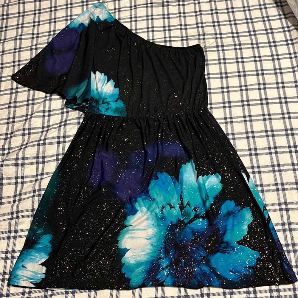 Almost Famous One-Shoulder Dress